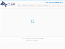 Tablet Screenshot of hiendprosolutions.com